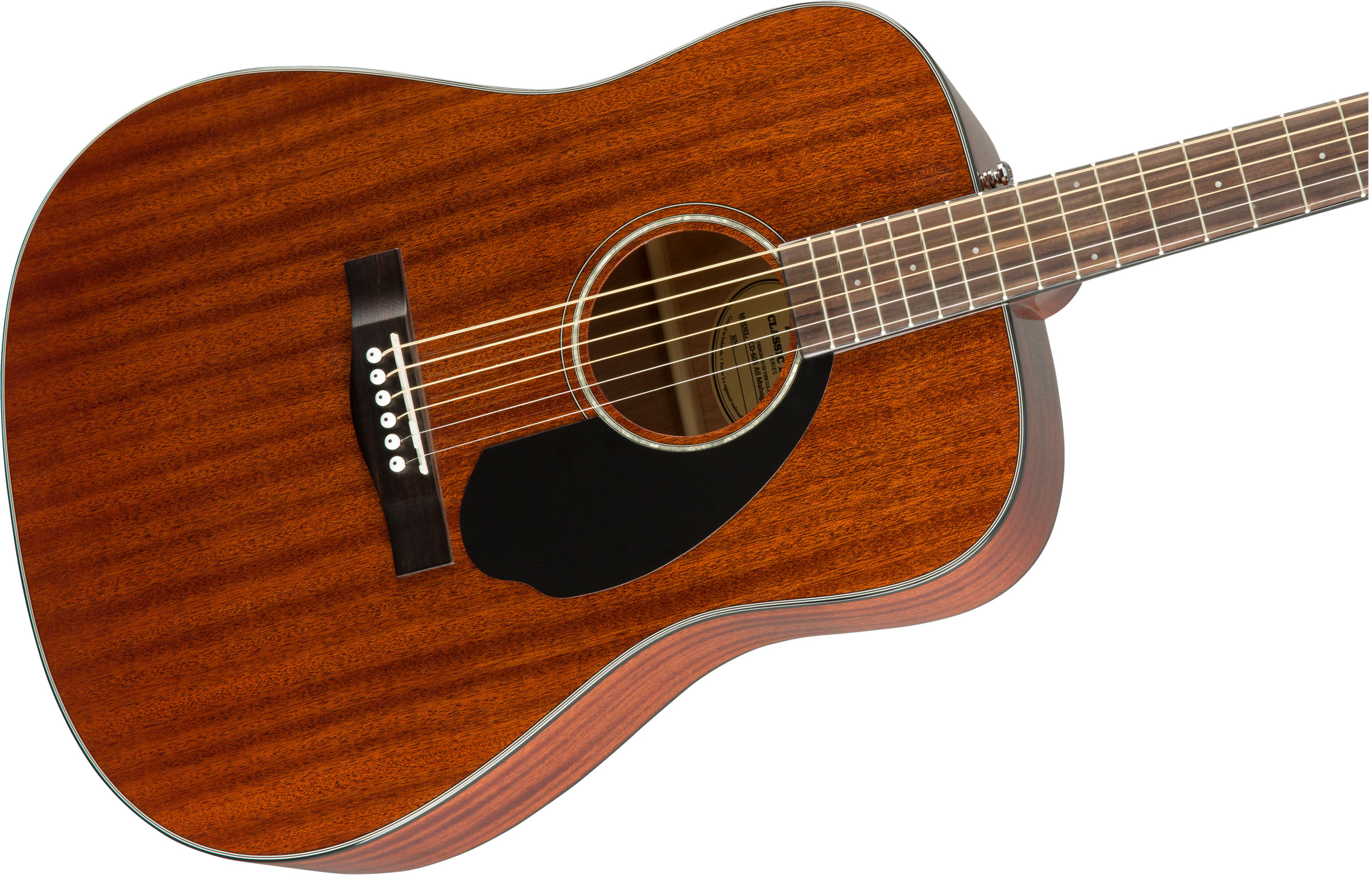 CD-60S Dreadnought, Walnut Fingerboard, All-Mahogany - Image 6