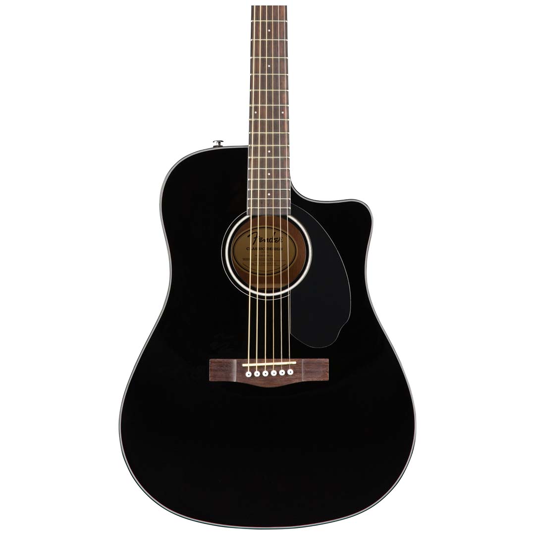 CD-60SCE Dreadnought, Walnut Fingerboard, Black