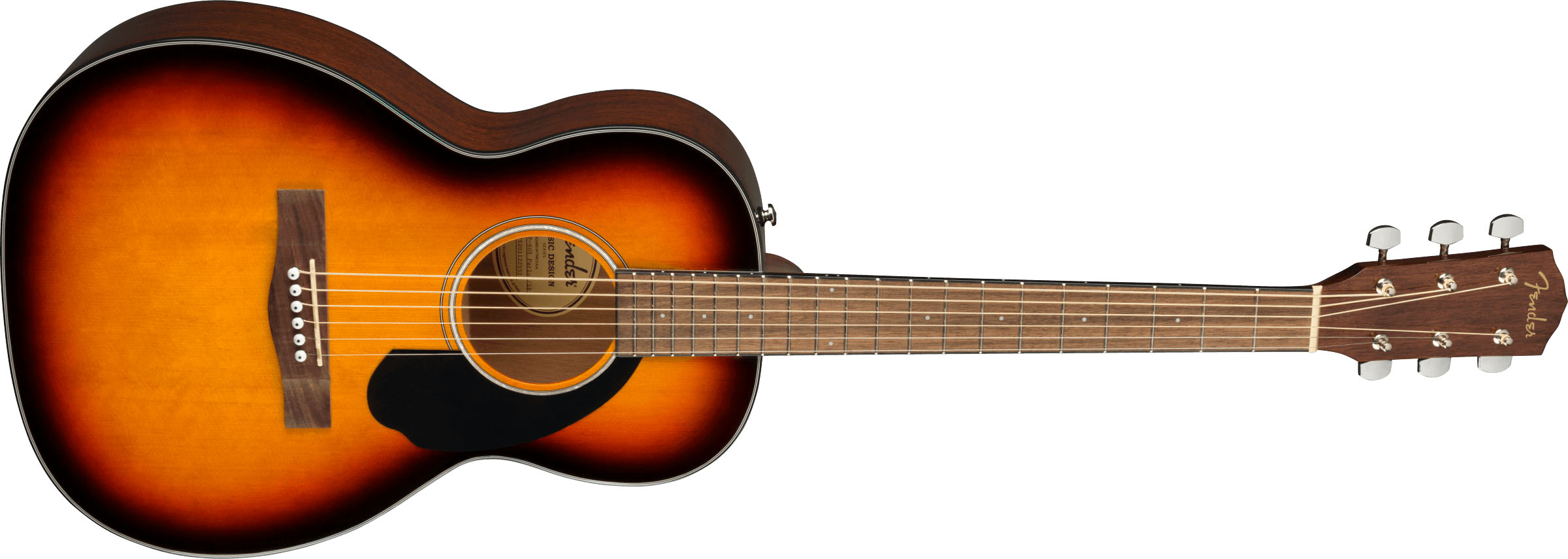 CP-60S Parlor, Walnut Fingerboard, Sunburst - Image 4