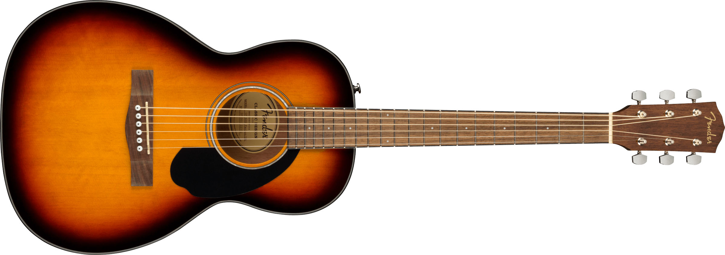 CP-60S Parlor, Walnut Fingerboard, Sunburst - Image 2