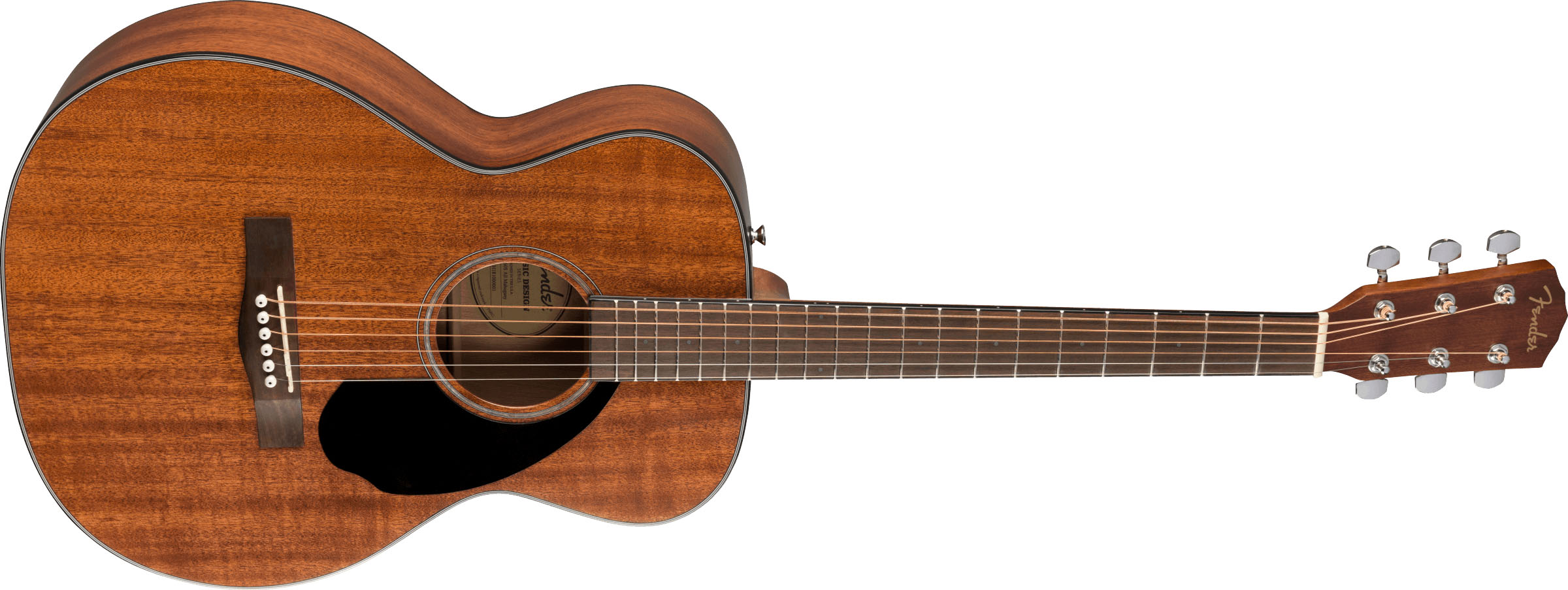 CC-60S All-Mahogany Concert, Walnut Fingerboard, Natural - Image 4