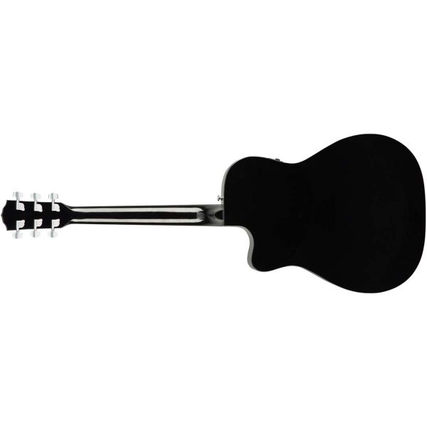 CC-60SCE Concert, Walnut Fingerboard, Black - Image 3