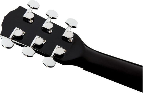 CC-60SCE Concert, Walnut Fingerboard, Black - Image 8