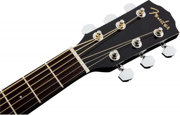 CC-60SCE Concert, Walnut Fingerboard, Black - Image 7