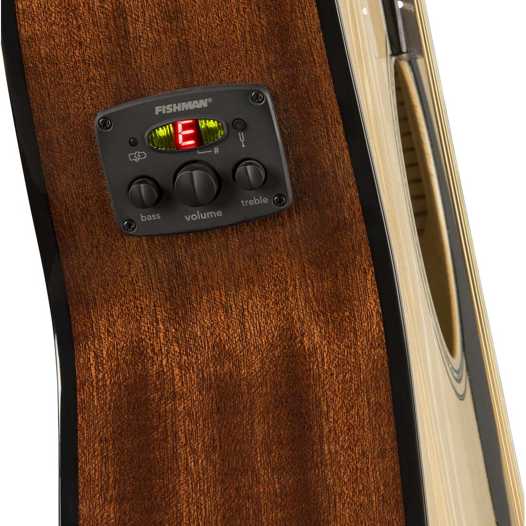 CC-60SCE Concert, Walnut Fingerboard, Natural - Image 9