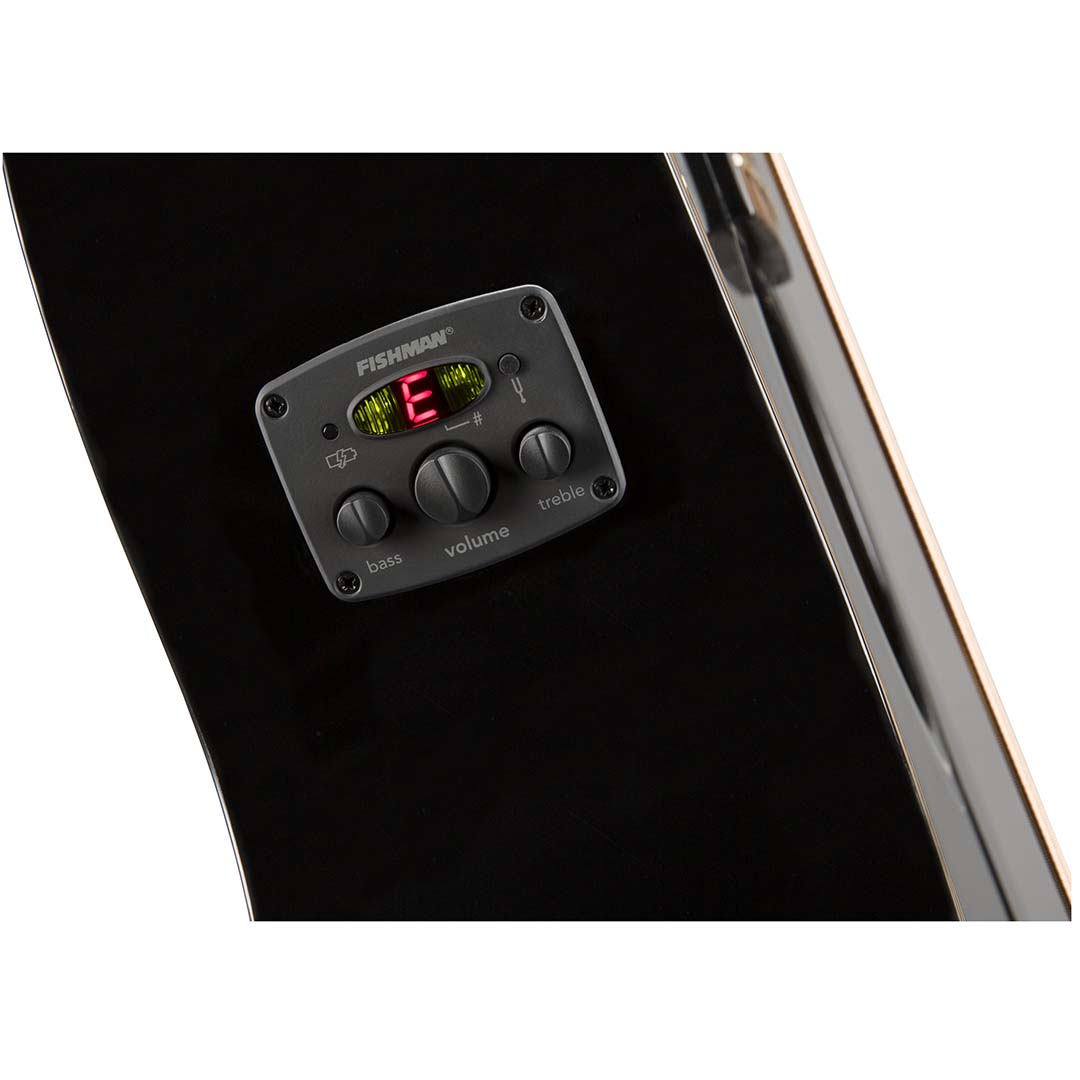 CB-60SCE Bass, Laurel Fingerboard, Black - Image 9