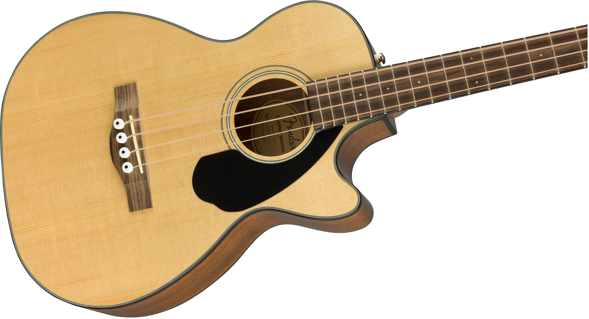 CB-60SCE Bass, Laurel Fingerboard, Natural - Image 6