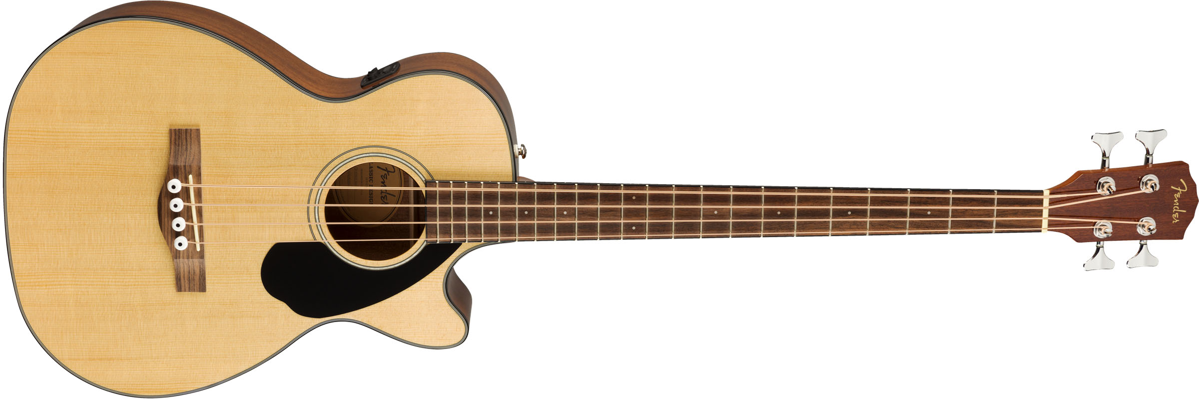 CB-60SCE Bass, Laurel Fingerboard, Natural - Image 4
