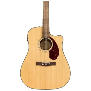 CD-140SCE Dreadnought, Walnut Fingerboard, Natural w/case