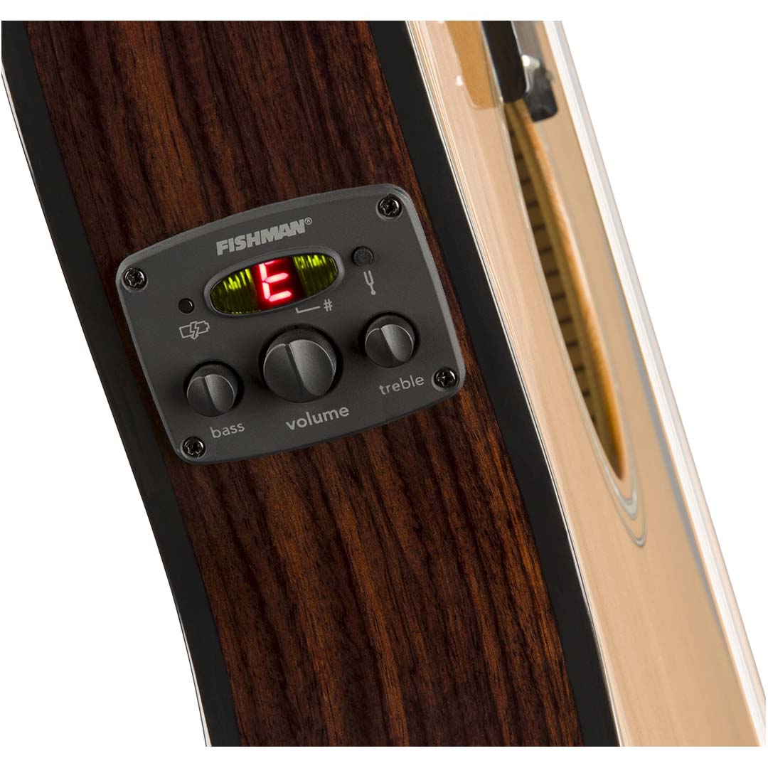 CN-140SCE Nylon Thinline, Walnut Fingerboard, Natural w/Case - Image 9