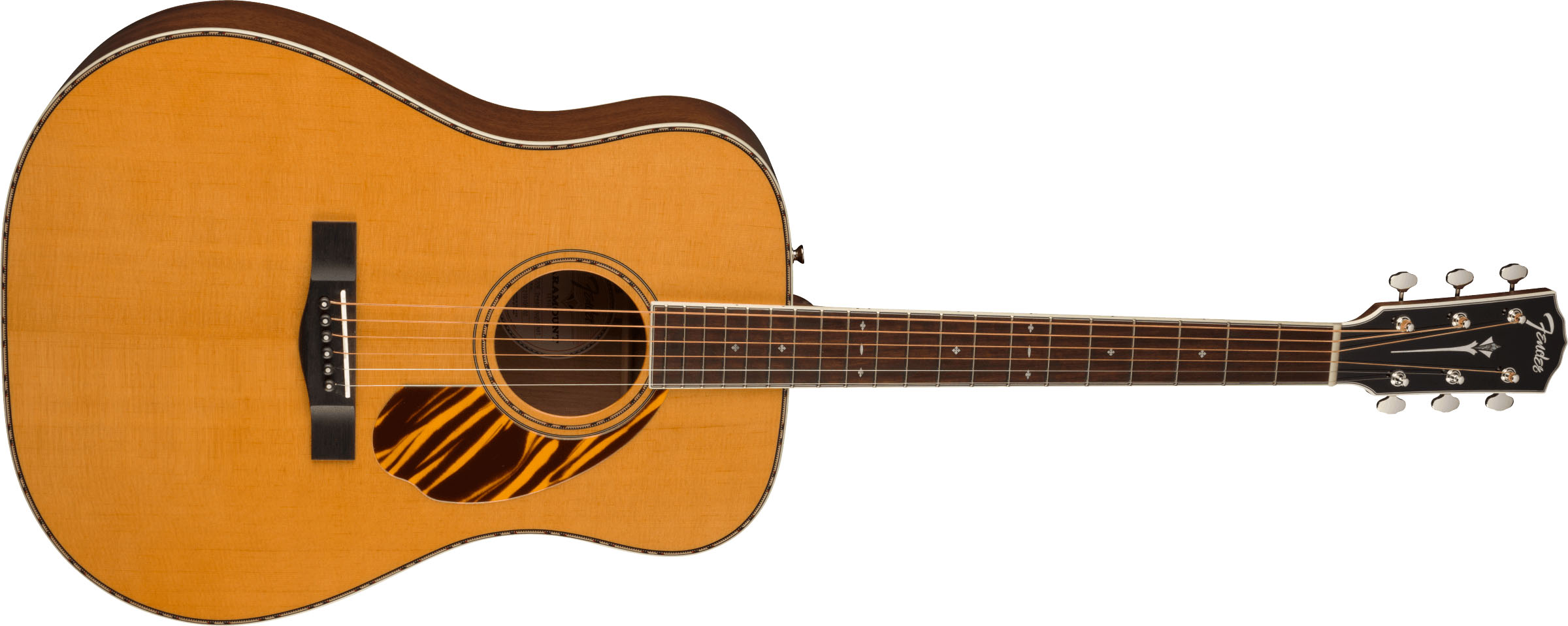 PD-220E Dreadnought, Ovangkol Fingerboard, Natural - Image 4