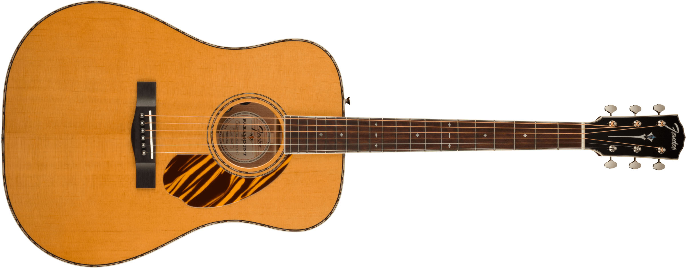 PD-220E Dreadnought, Ovangkol Fingerboard, Natural - Image 2