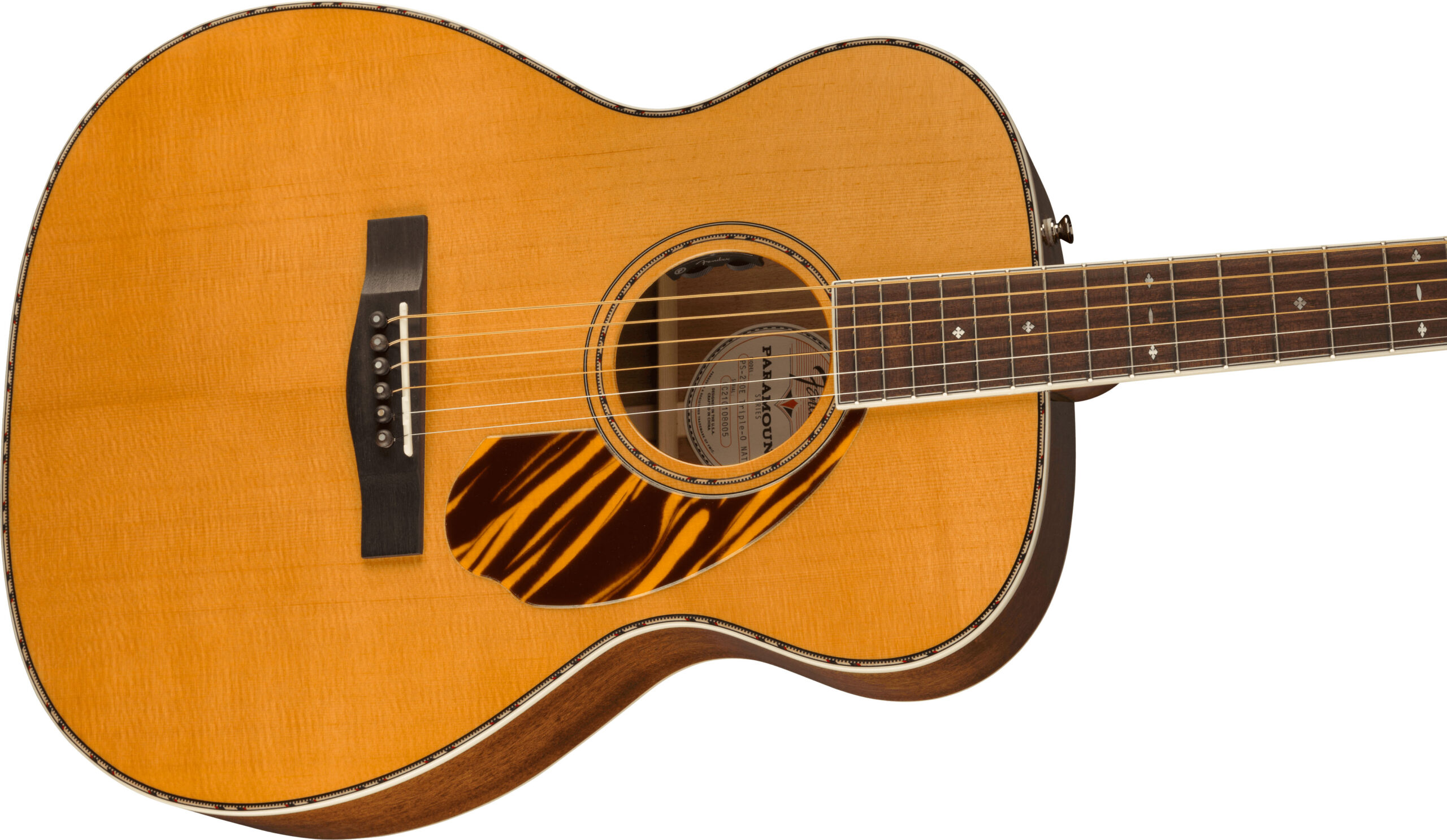 PO-220E Orchestra, Ovangkol Fingerboard, Natural - Image 5