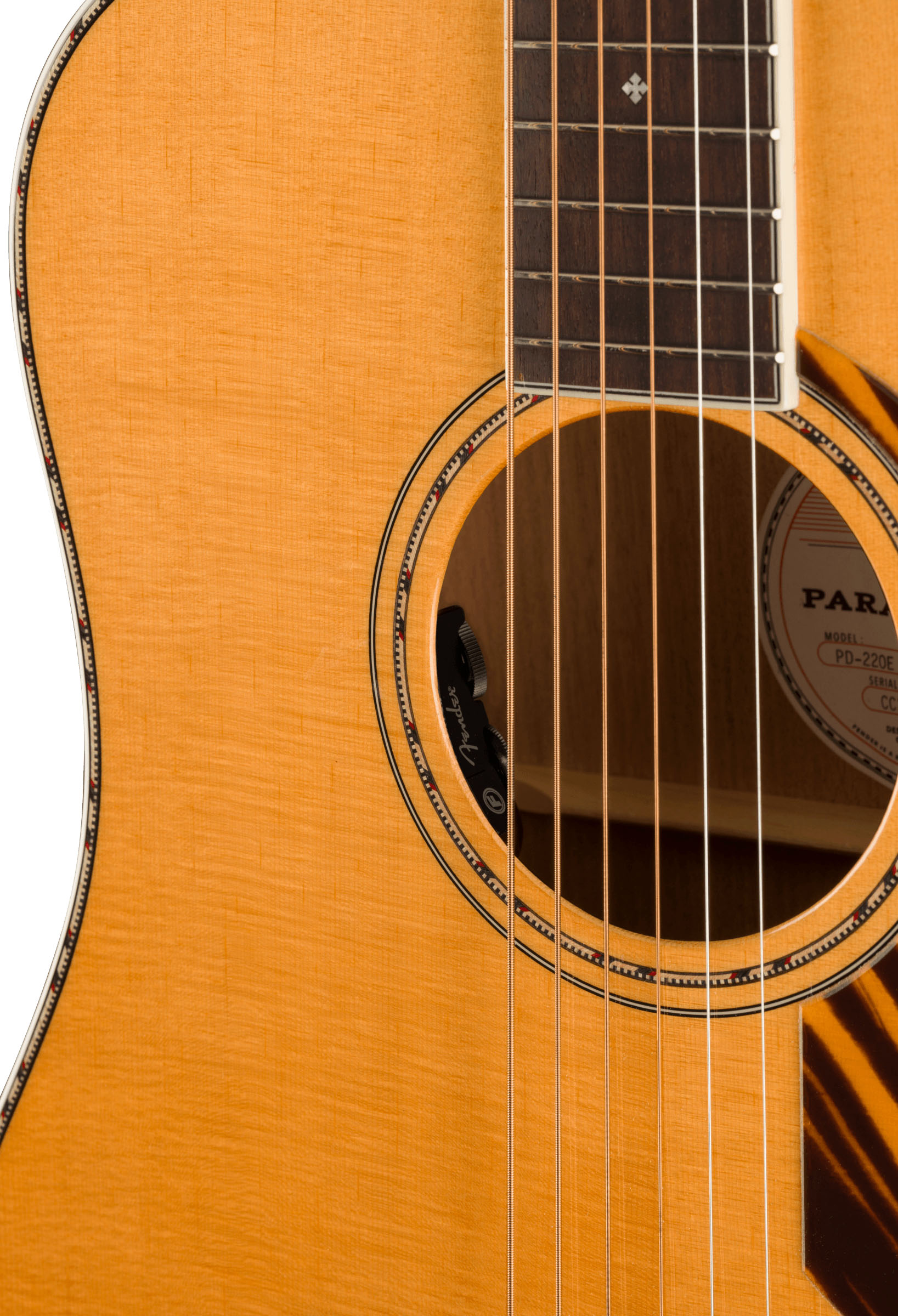 PO-220E Orchestra, Ovangkol Fingerboard, Natural - Image 8
