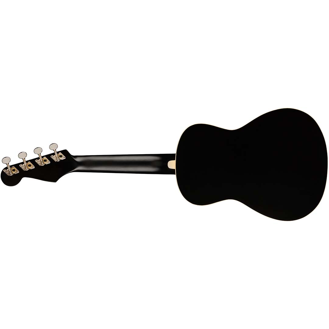 Avalon Tenor Ukulele, Walnut Fingerboard, Black - Image 3