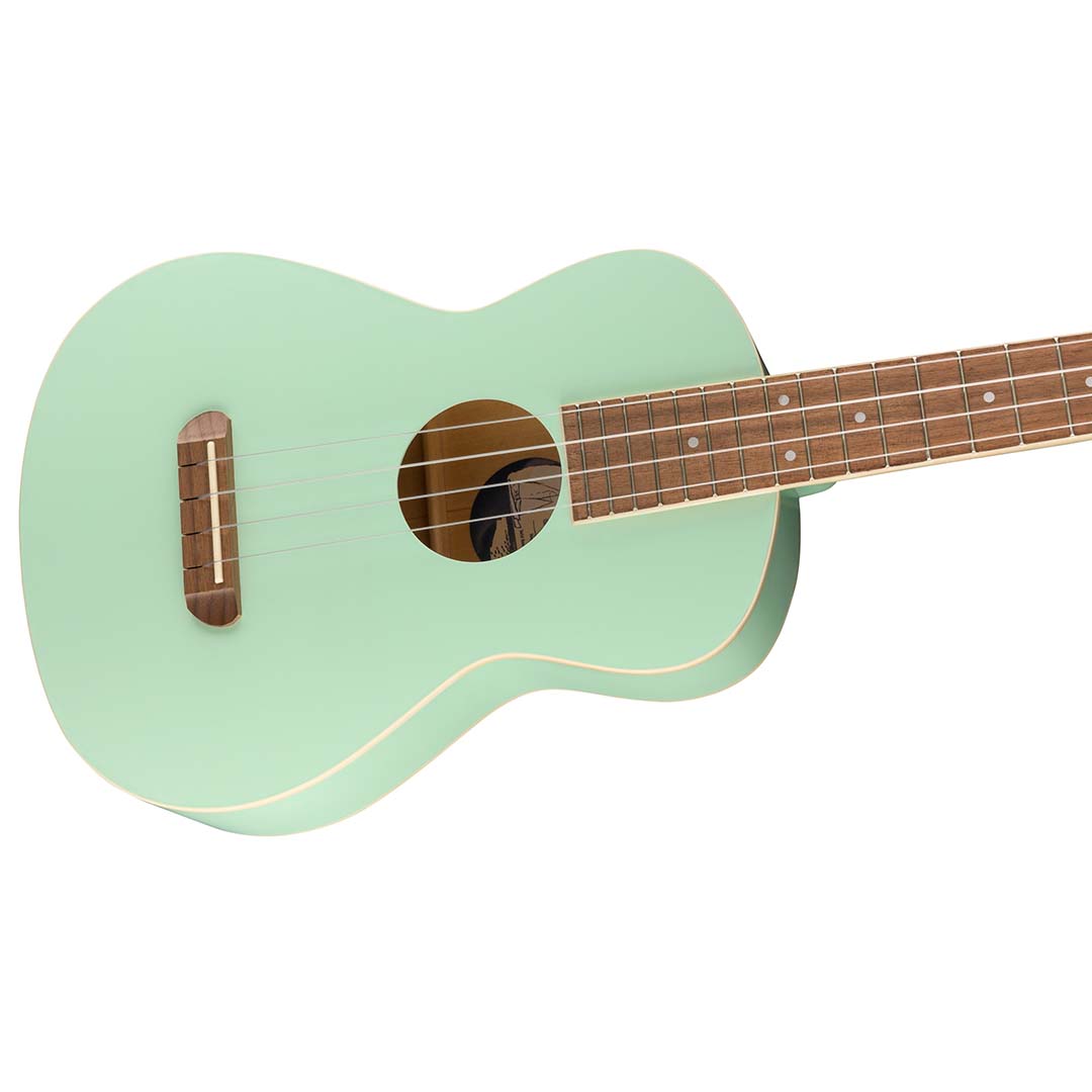 Avalon Tenor Ukulele, Walnut Fingerboard, Surf Green - Image 5