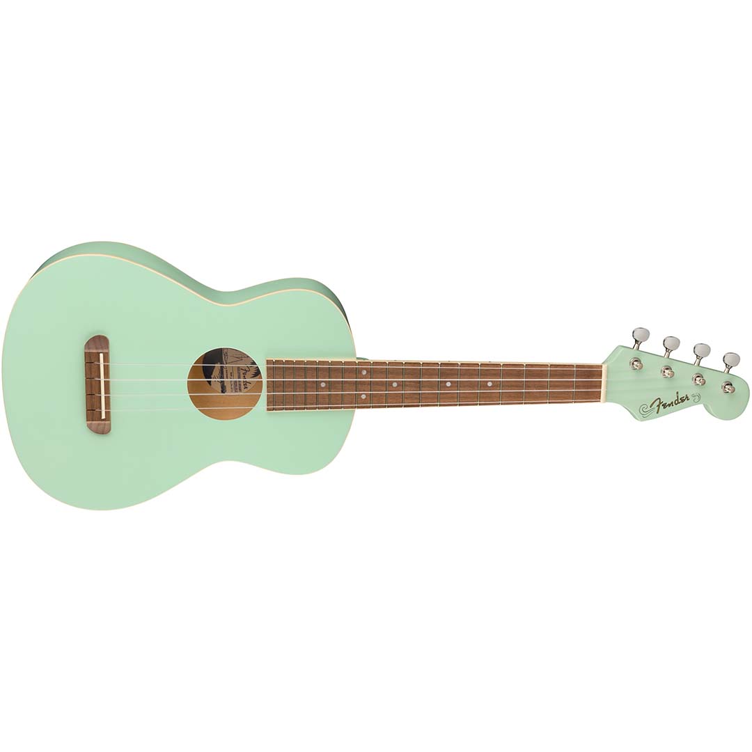 Avalon Tenor Ukulele, Walnut Fingerboard, Surf Green - Image 4