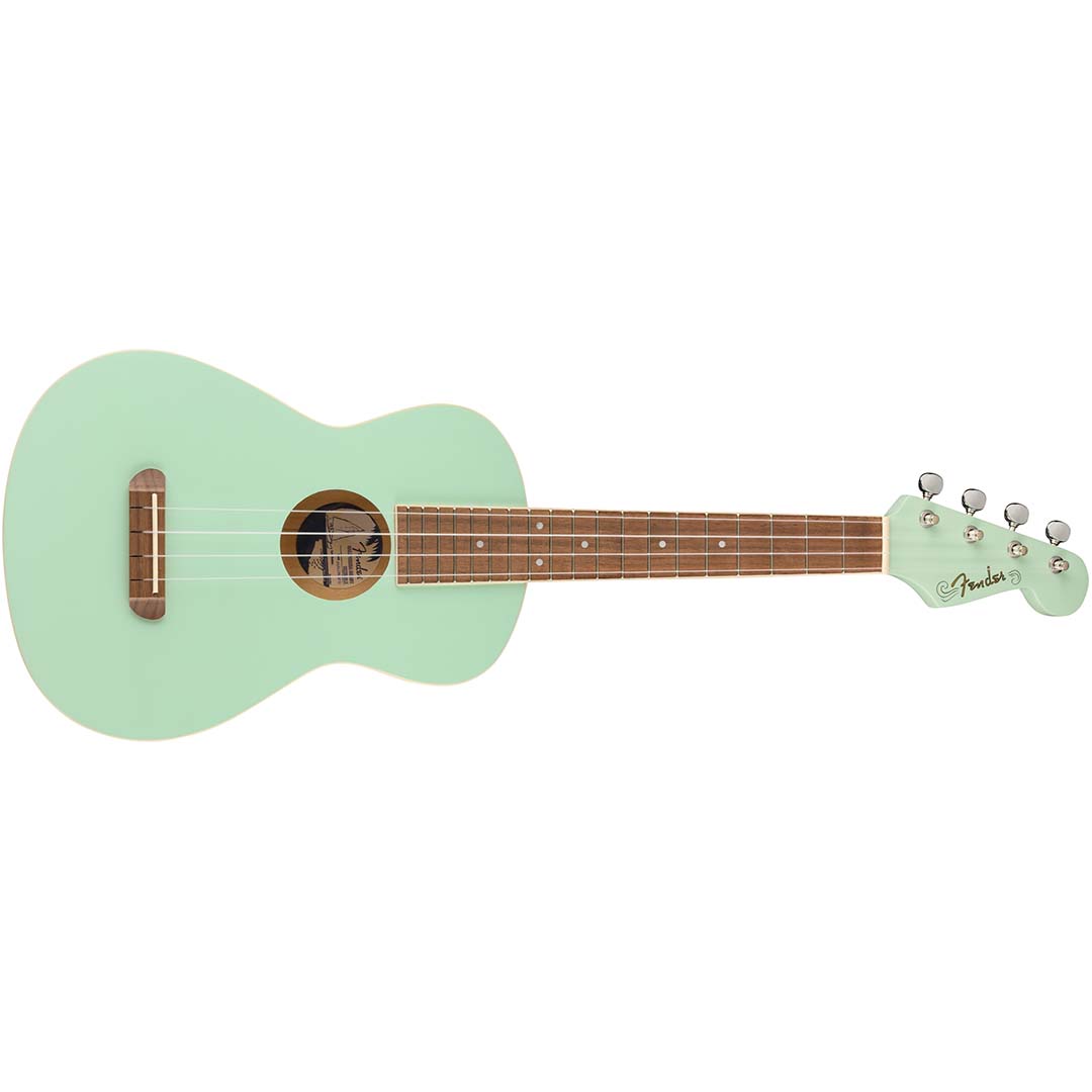 Avalon Tenor Ukulele, Walnut Fingerboard, Surf Green - Image 2