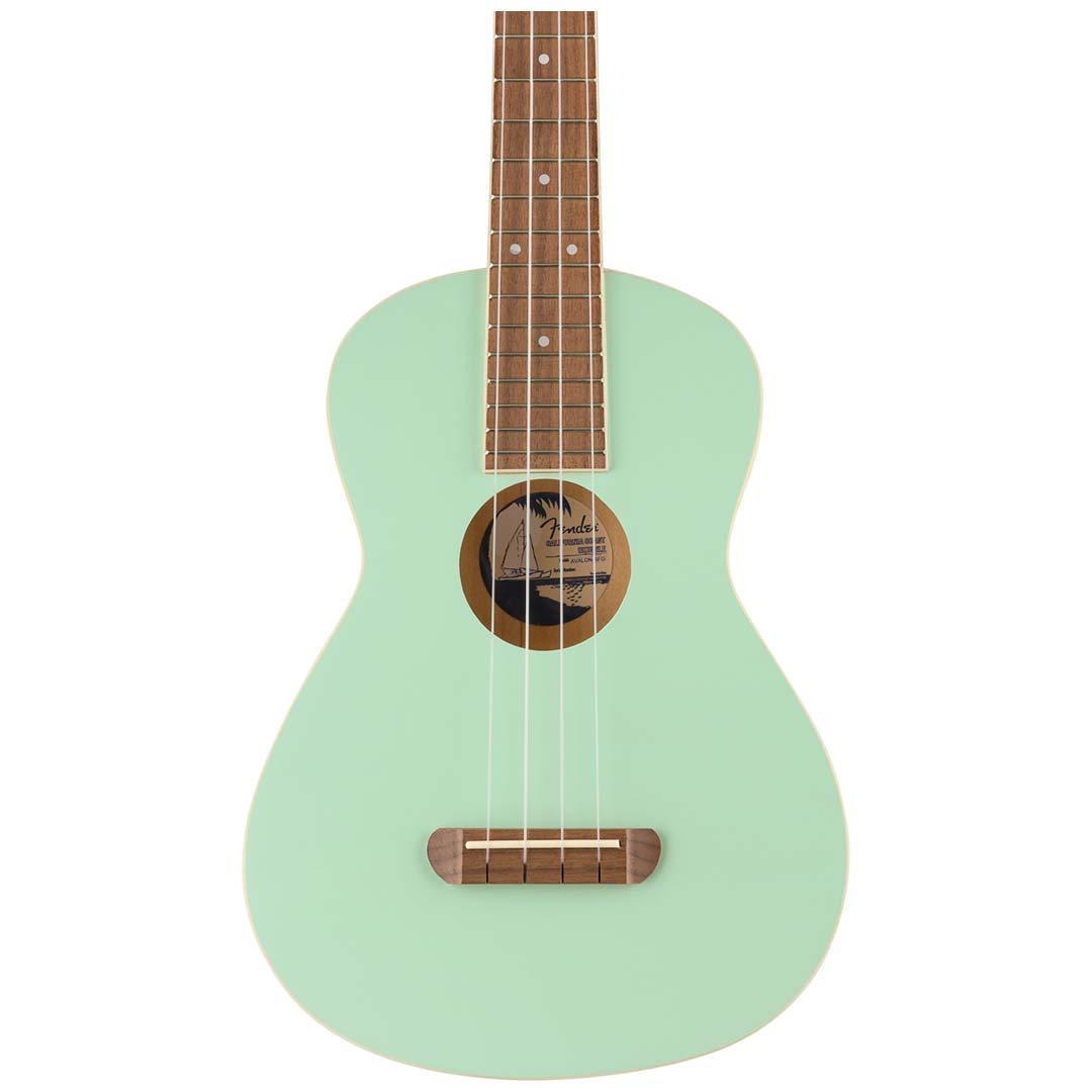 Avalon Tenor Ukulele, Walnut Fingerboard, Surf Green
