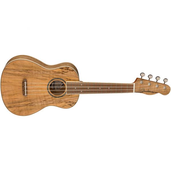 Zuma Exotic Concert Ukulele, Walnut Fingerboard, Spalted Maple - Image 4