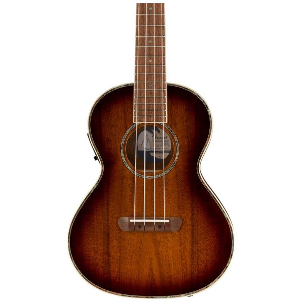 Montecito Tenor Ukulele, Walnut Fingerboard, Shaded Edge Burst