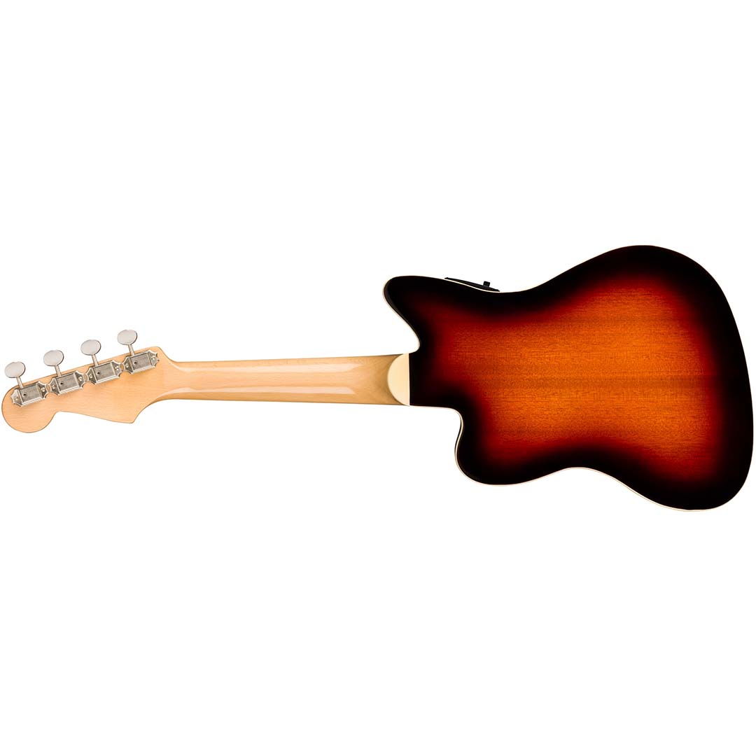 Fullerton Jazzmaster® Uke, Walnut Fingerboard, Tortoiseshell Pickguard, 3-Color Sunburst - Image 3