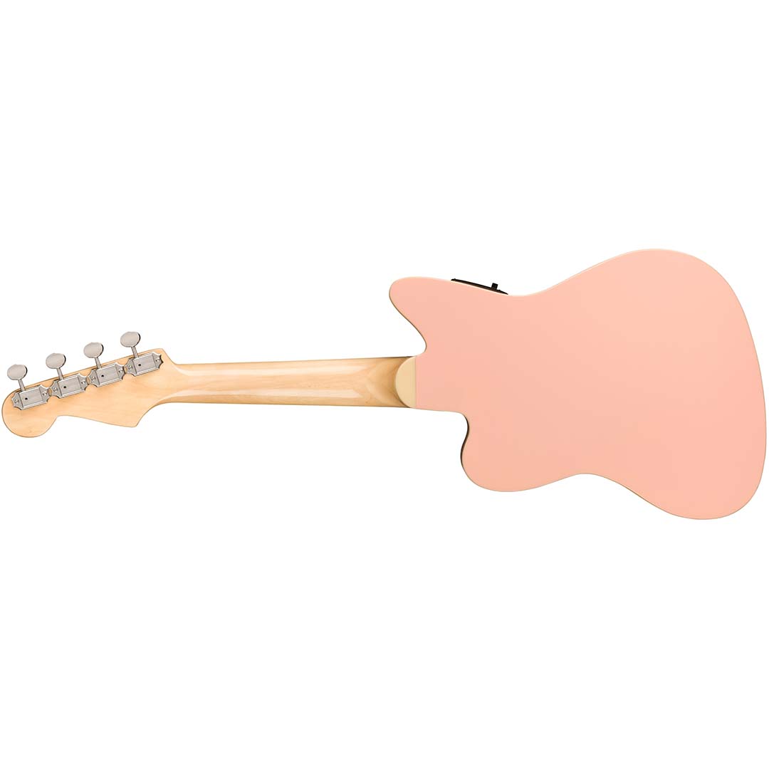 Fullerton Jazzmaster® Uke, Walnut Fingerboard, Tortoiseshell Pickguard, Shell Pink - Image 3