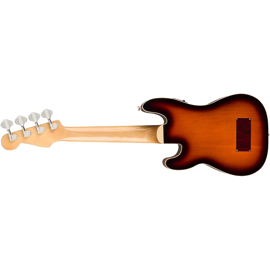 Fullerton Precision Bass® Uke, Walnut Fingerboard, Tortoiseshell Pickguard, 3-Color Sunburst - Image 3