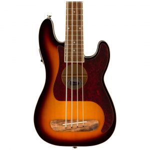 Fullerton Precision Bass® Uke, Walnut Fingerboard, Tortoiseshell Pickguard, 3-Color Sunburst