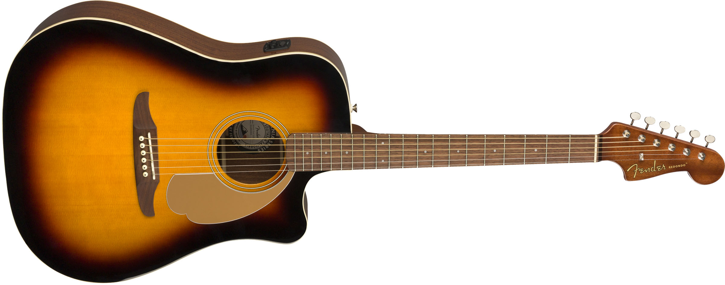 Redondo Player, Walnut Fingerboard, Sunburst - Image 4