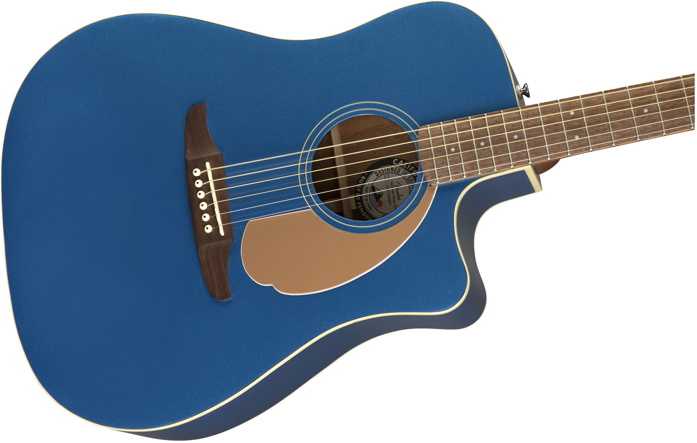 Redondo Player, Walnut Fingerboard, Belmont Blue - Image 6