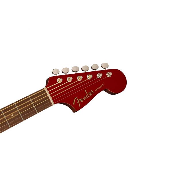 Redondo Player, Walnut Fingerboard, White Pickguard, Candy Apple Red - Image 6
