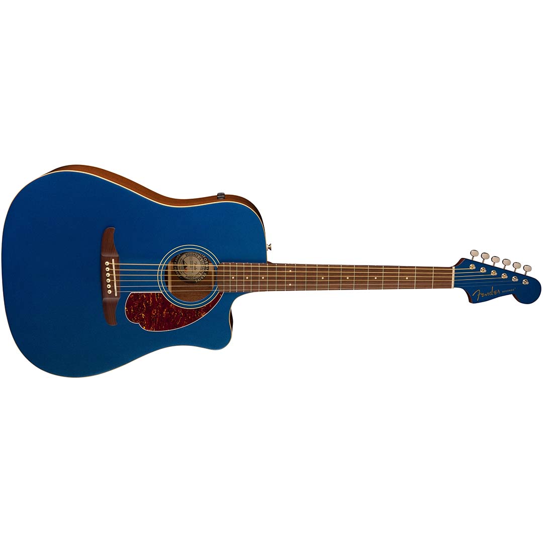 Redondo Player, Walnut Fingerboard, Tortoiseshell Pickguard, Lake Placid Blue - Image 4