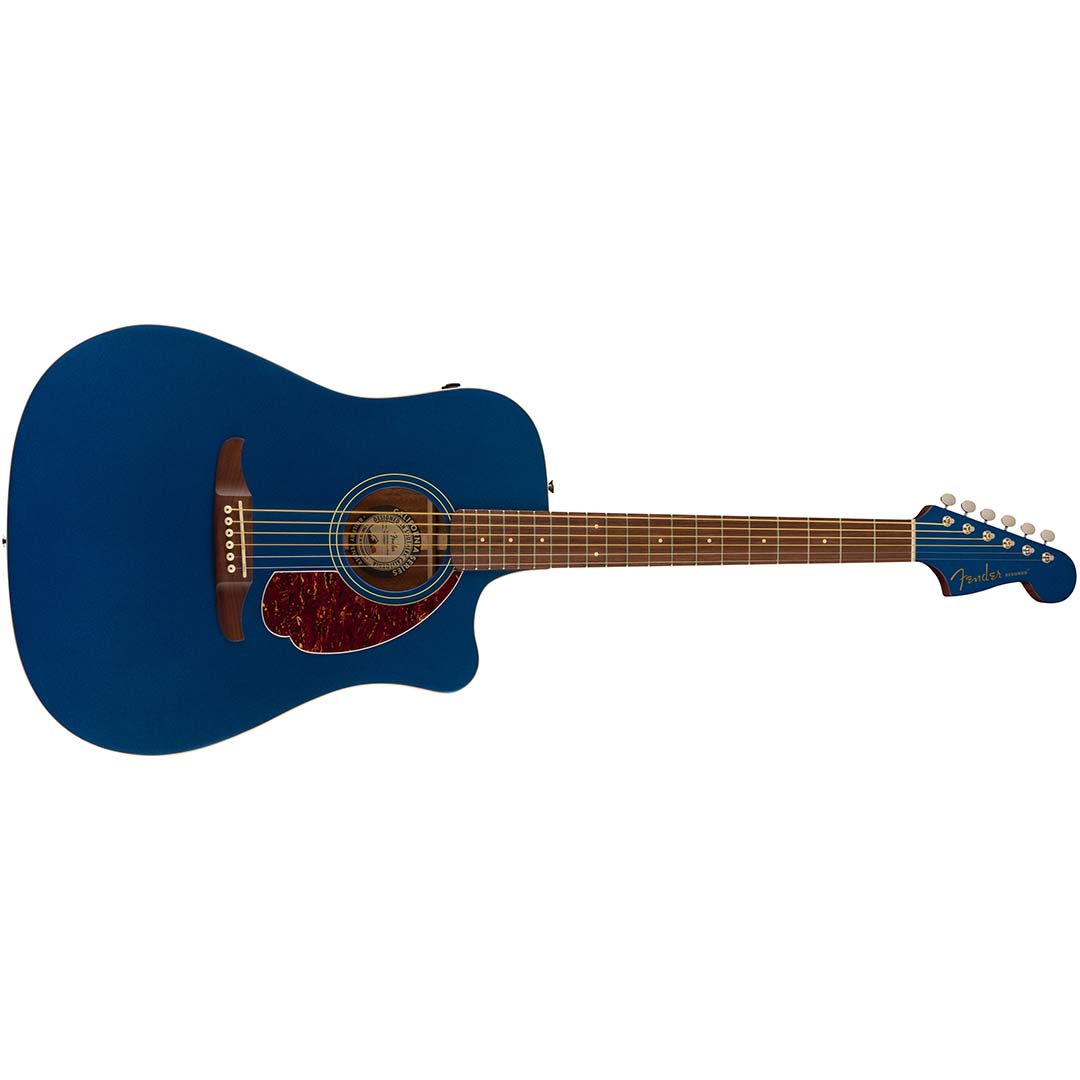 Redondo Player, Walnut Fingerboard, Tortoiseshell Pickguard, Lake Placid Blue - Image 2