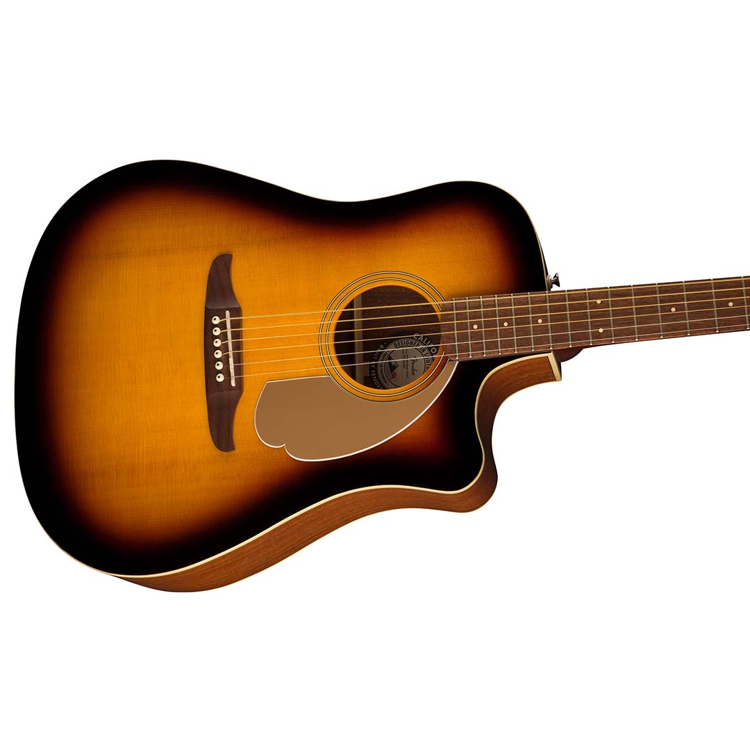 Redondo Player, Walnut Fingerboard, Gold Pickguard, Sunburst - Image 5