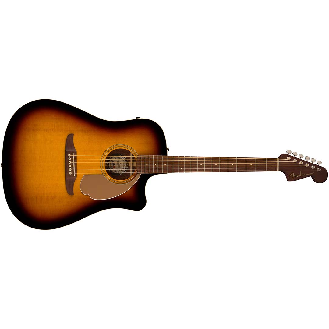 Redondo Player, Walnut Fingerboard, Gold Pickguard, Sunburst - Image 2