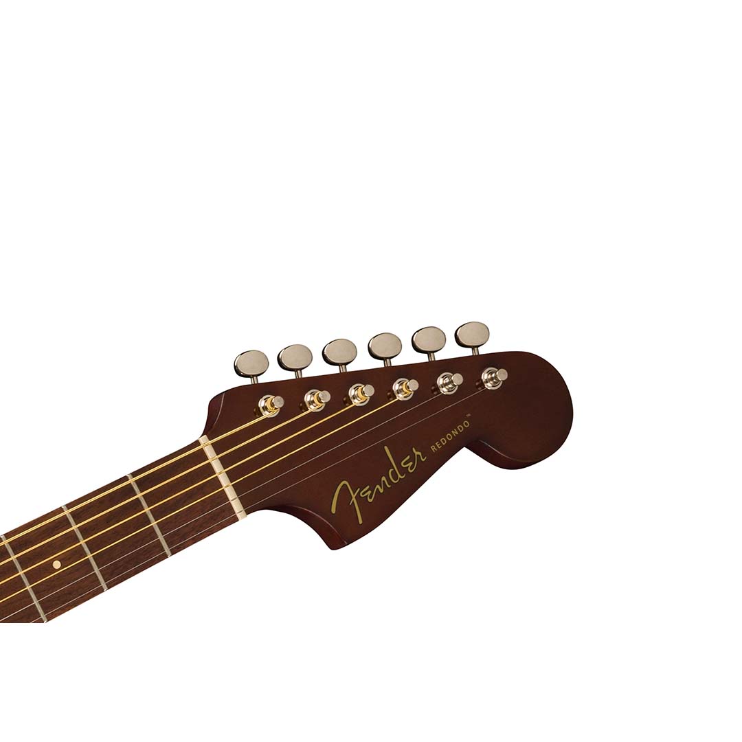 Redondo Player, Walnut Fingerboard, Gold Pickguard, Sunburst - Image 6