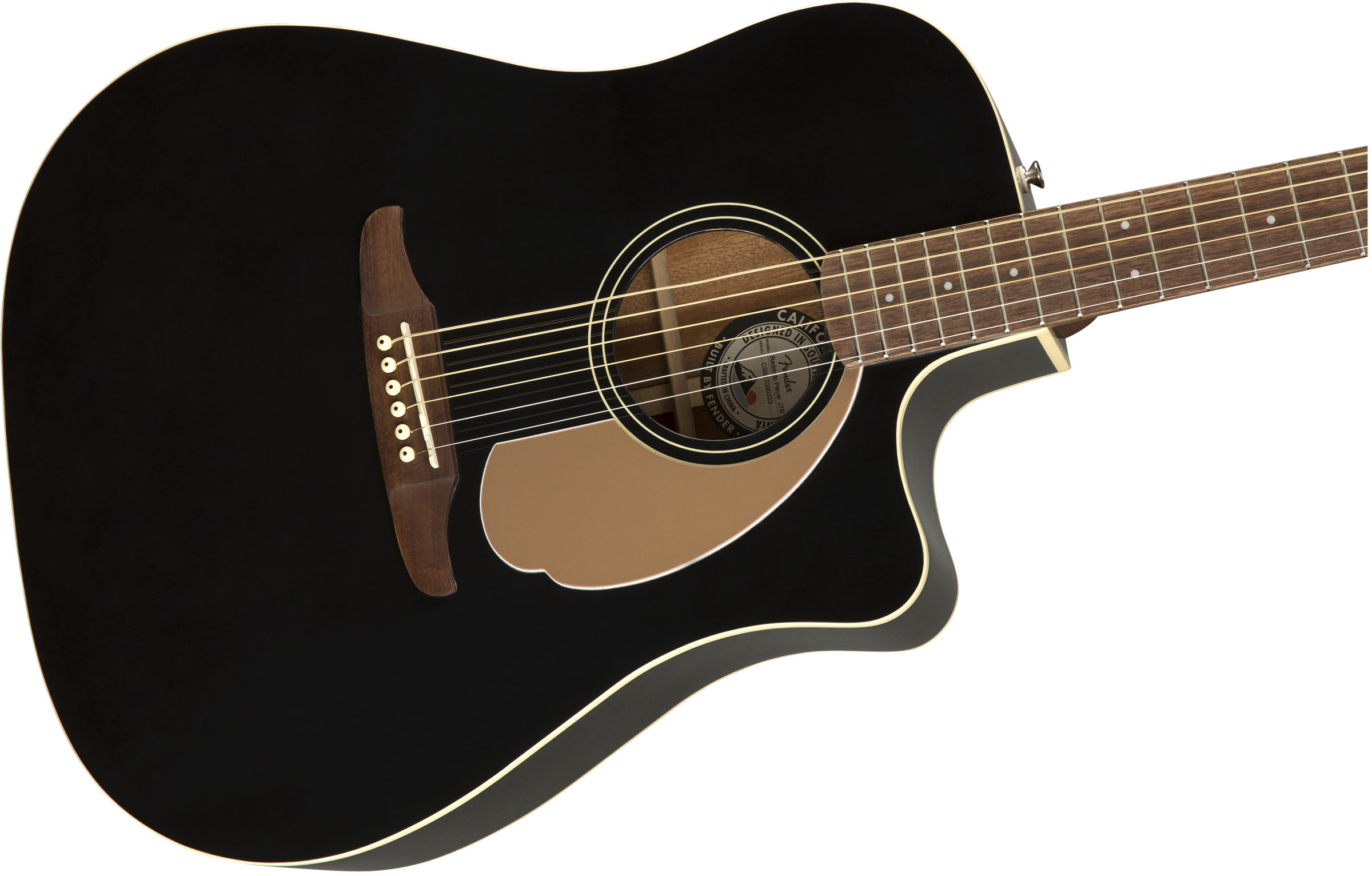 Redondo Player, Walnut Fingerboard, Jetty Black - Image 6