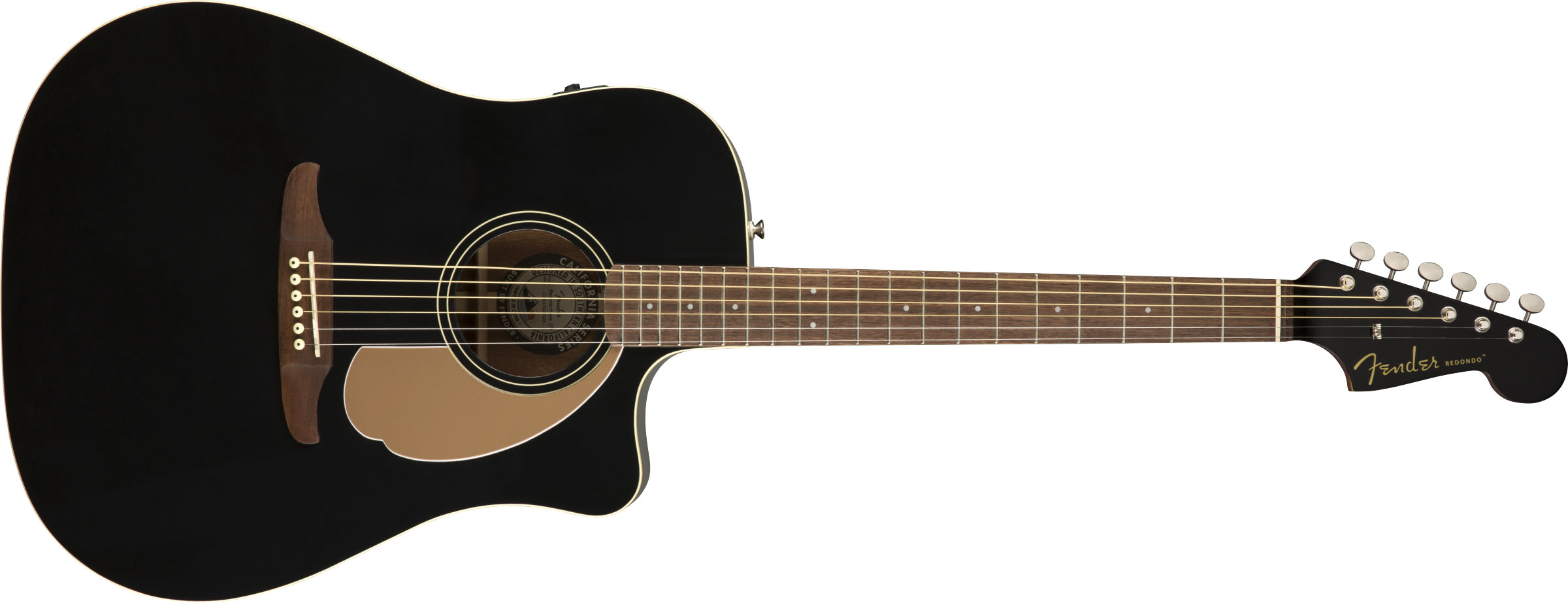 Redondo Player, Walnut Fingerboard, Jetty Black - Image 2