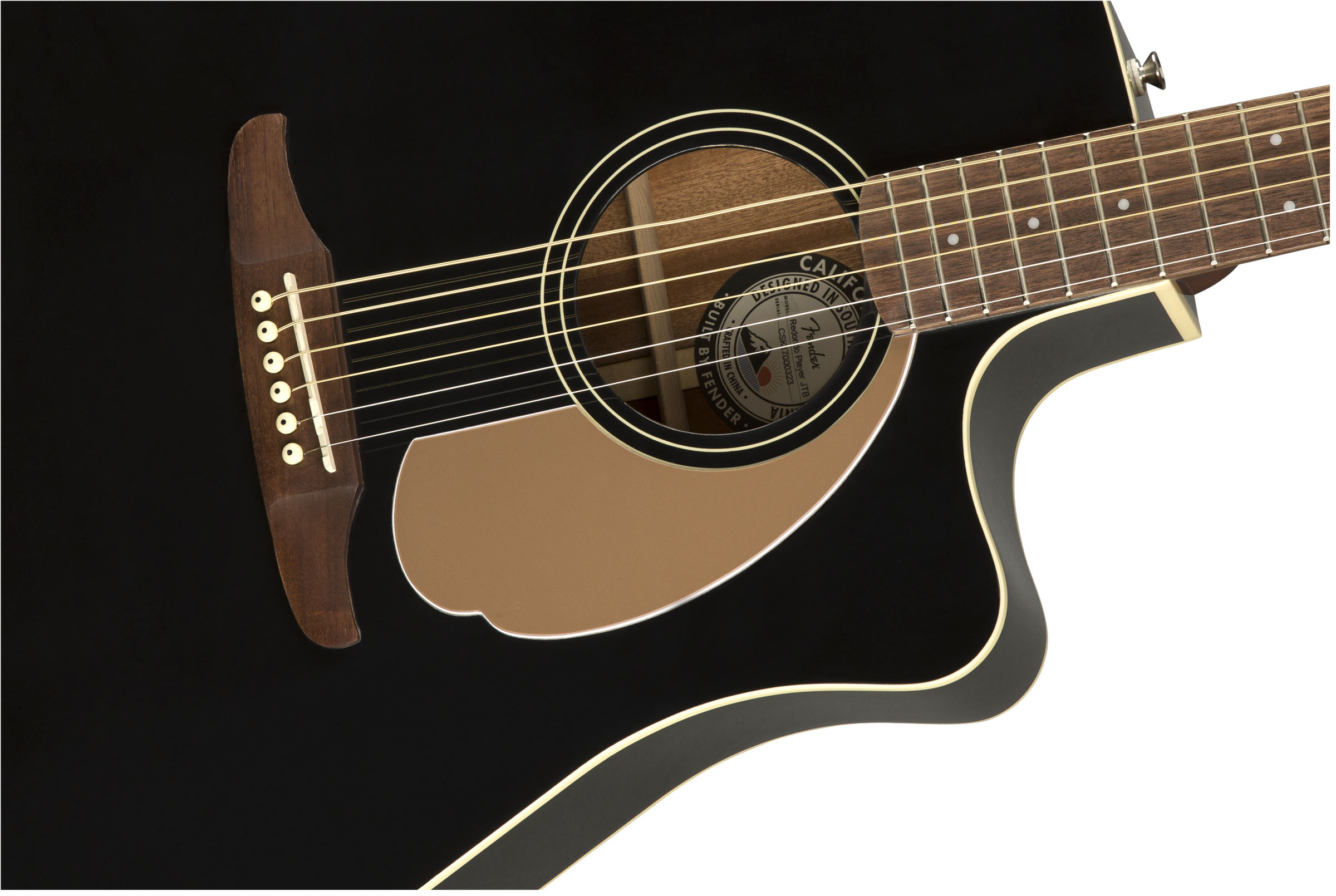 Redondo Player, Walnut Fingerboard, Jetty Black - Image 5