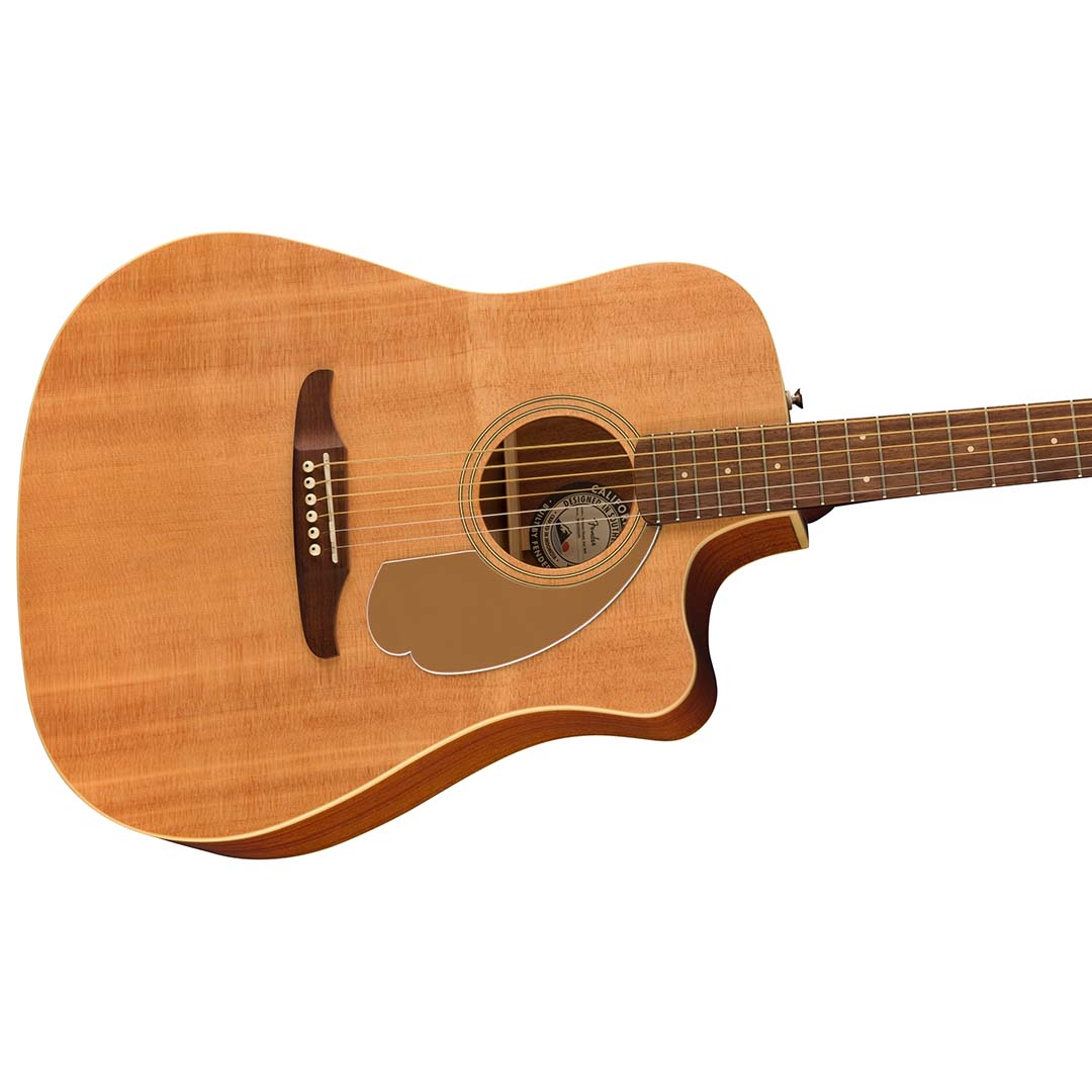Redondo Player, Walnut Fingerboard, Gold Pickguard, Natural - Image 5
