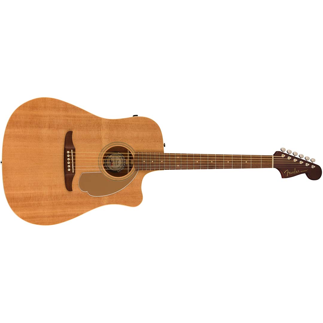 Redondo Player, Walnut Fingerboard, Gold Pickguard, Natural - Image 2