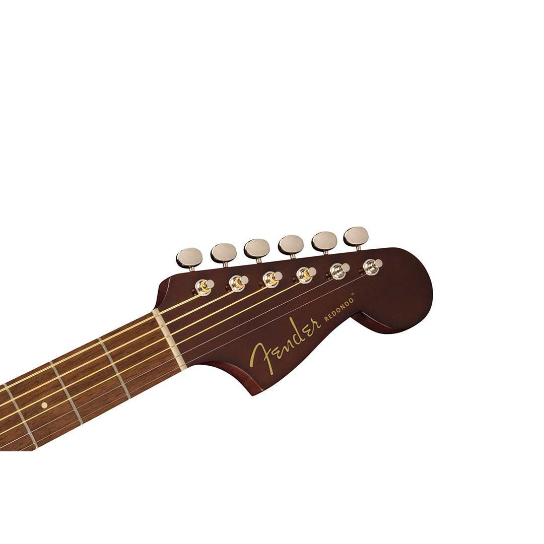 Redondo Player, Walnut Fingerboard, Gold Pickguard, Natural - Image 6