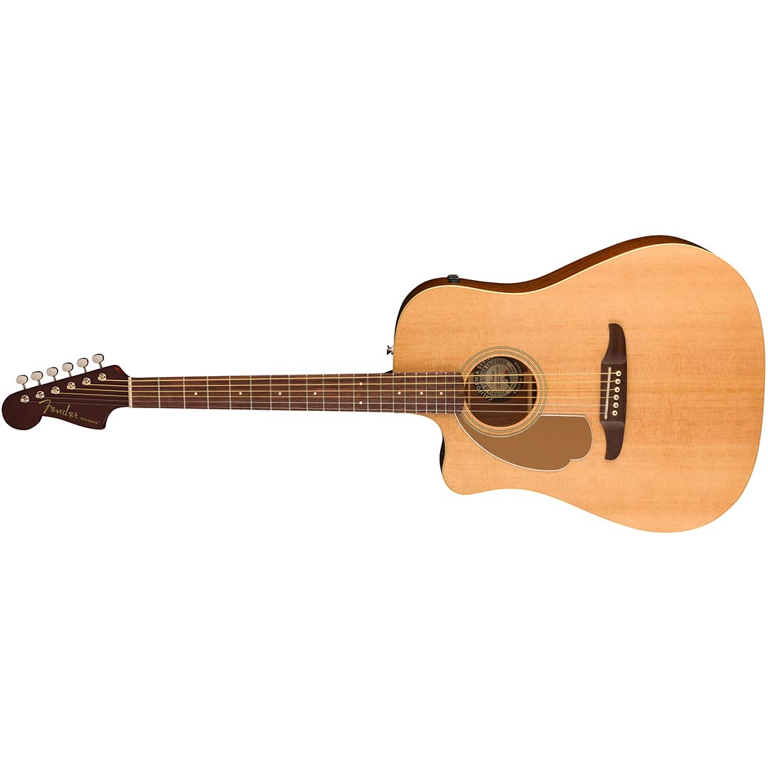 Redondo Player Left-Handed, Walnut Fingerboard, Gold Pickguard, Natural - Image 4
