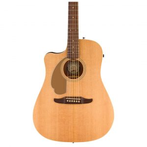 Redondo Player Left-Handed, Walnut Fingerboard, Gold Pickguard, Natural