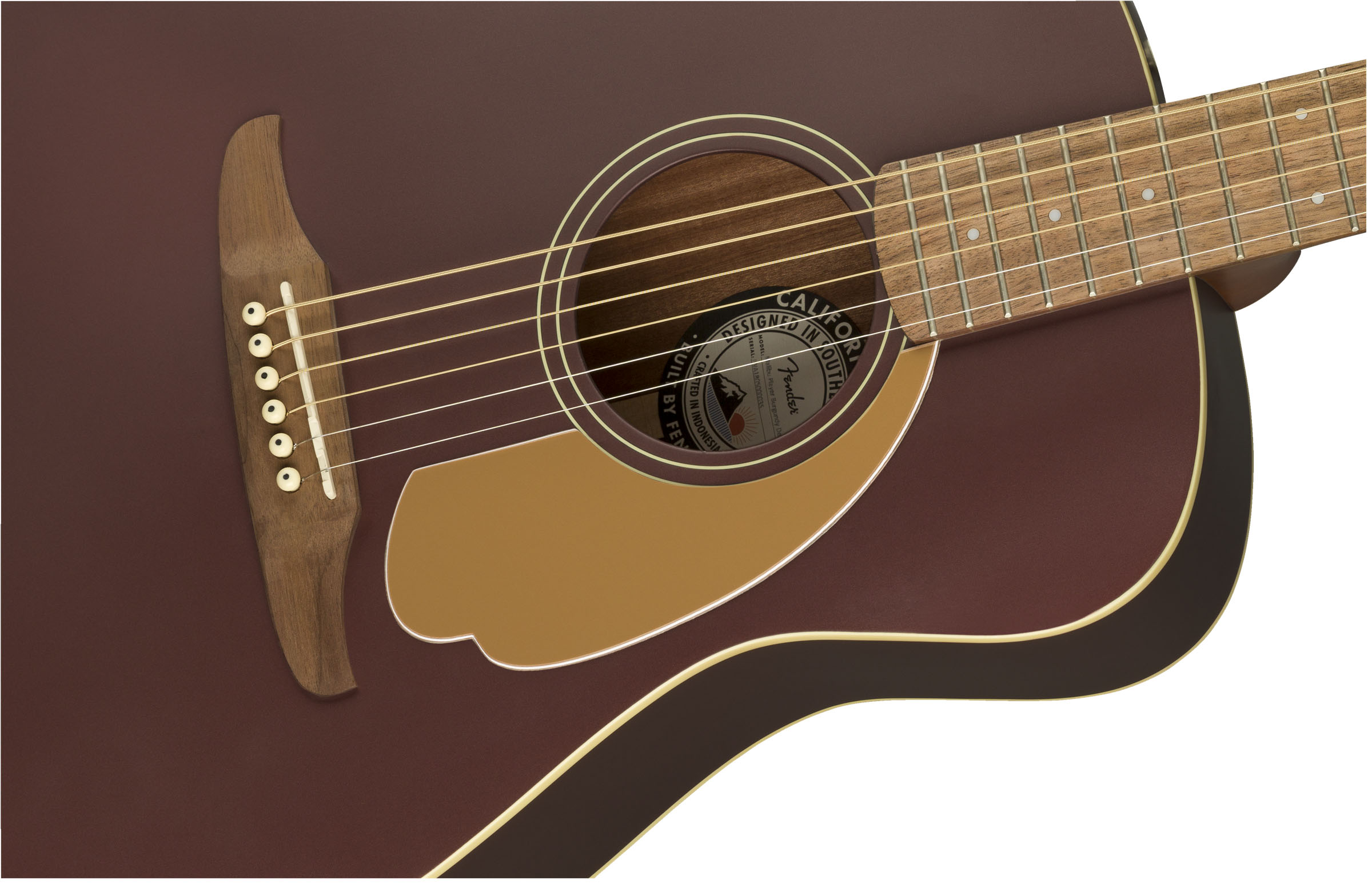 Malibu Player, Walnut Fingerboard, Burgundy Satin - Image 5