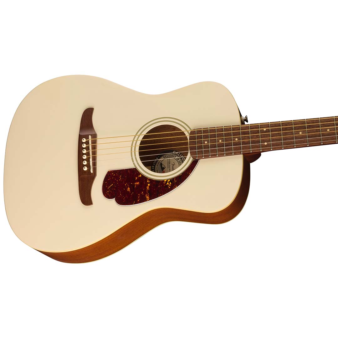 Malibu Player, Walnut Fingerboard, Tortoiseshell Pickguard, Olympic White - Image 5