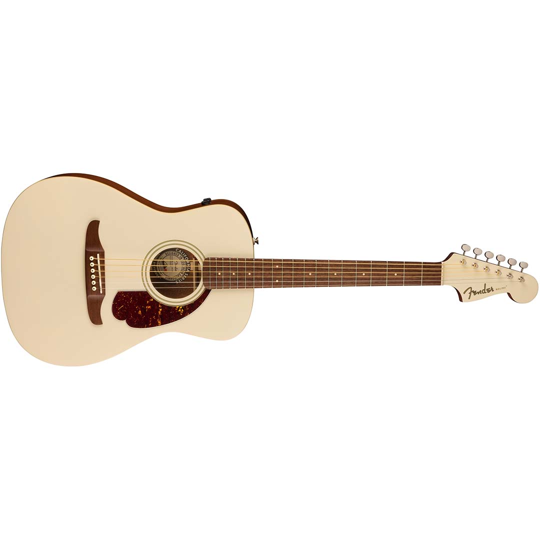 Malibu Player, Walnut Fingerboard, Tortoiseshell Pickguard, Olympic White - Image 4