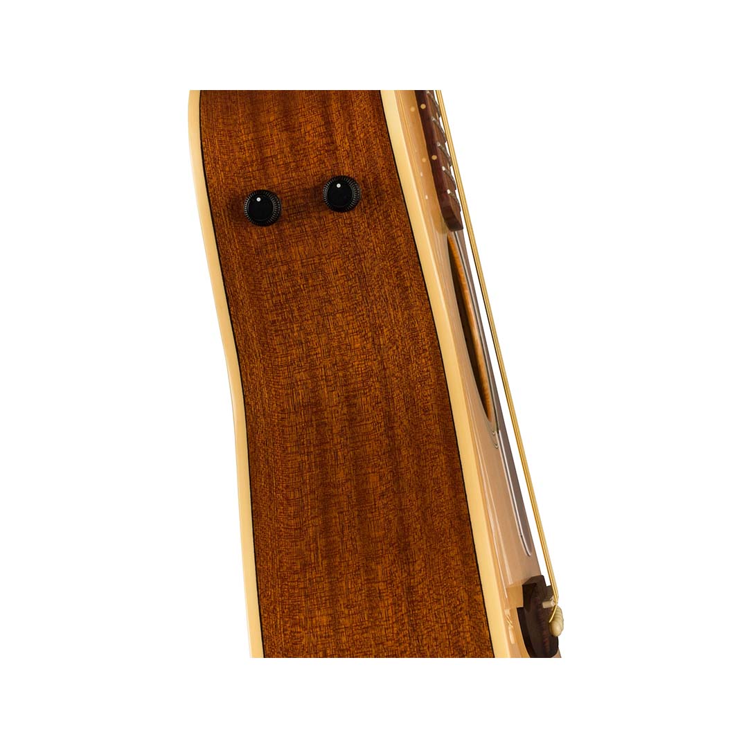 Malibu Player, Walnut Fingerboard, Gold Pickguard, Natural - Image 8