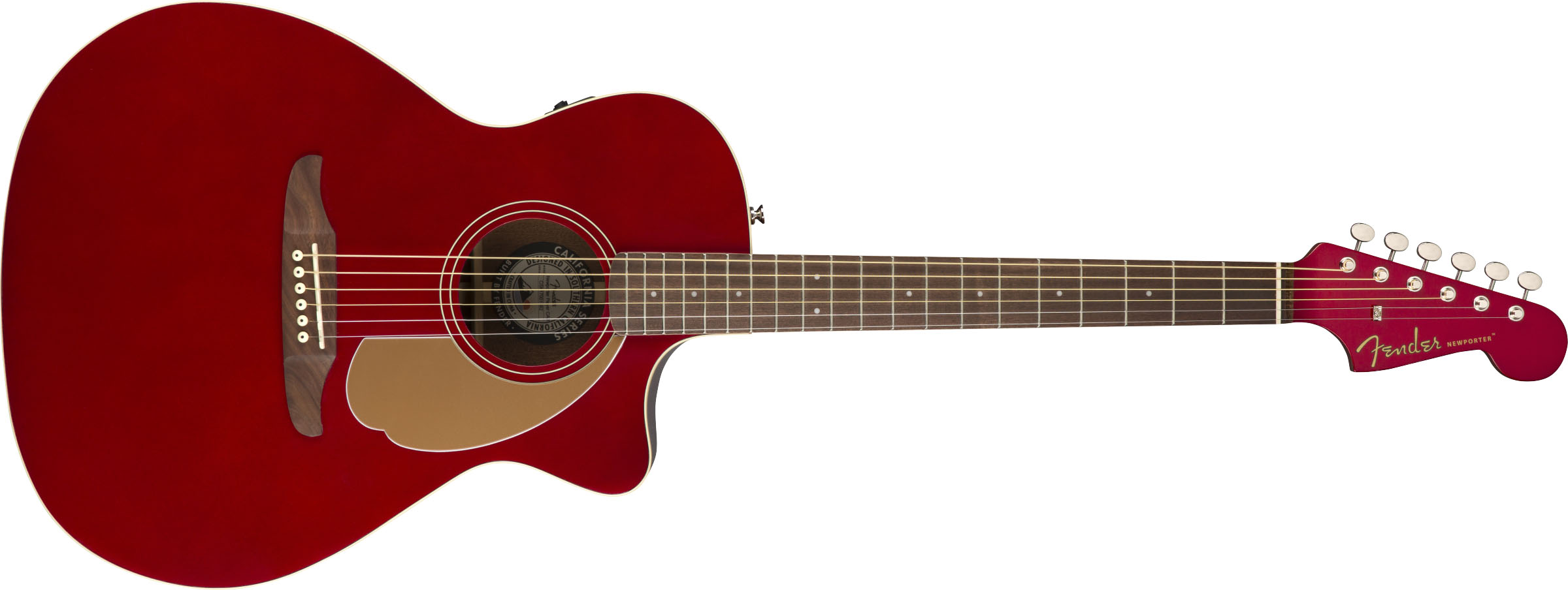 Newporter Player, Walnut Fingerboard, Candy Apple Red - Image 2